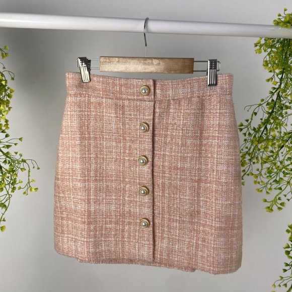 Reformation Brielle Skirt | Pink 🎉SALE 🎀 NWOT ✂🏷️ No Tag - Picture 8 of 10